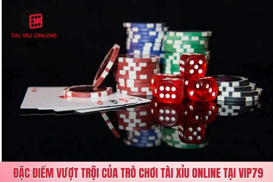 Đặc điểm vượt trội của trò chơi tài xỉu online tại VIP79