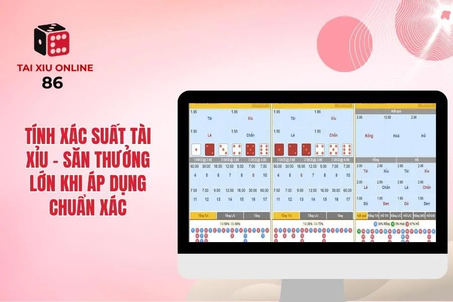 tính xác suất tài xỉu