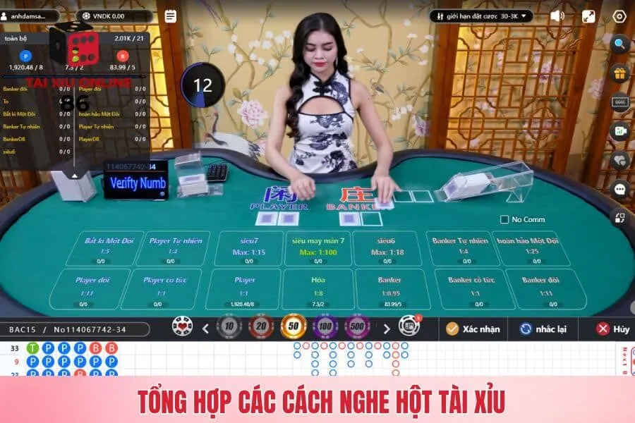 Cao thủ giúp bạn tổng hợp những cách lắng nghe Sicbo chuẩn 