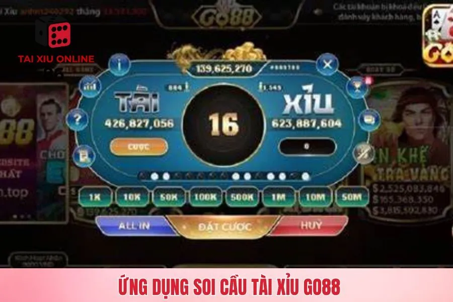 Ứng dụng soi cầu tài xỉu Go88