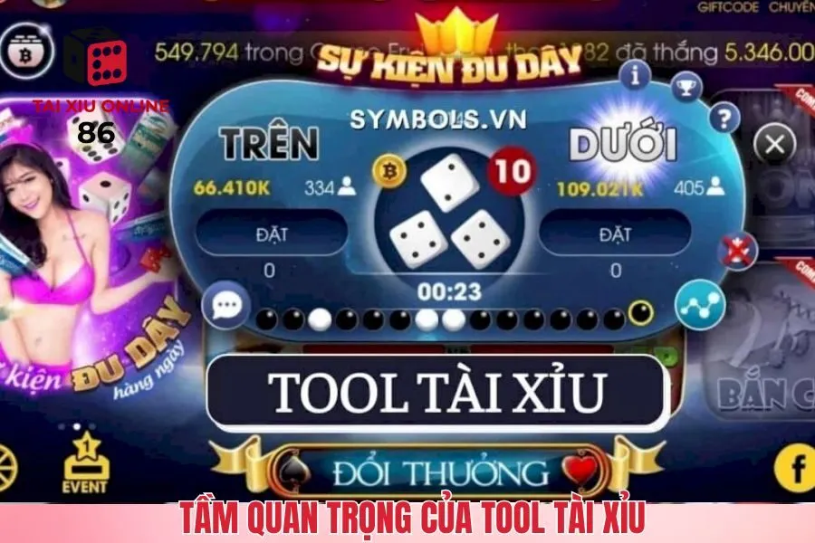 Tầm quan trọng của tool tài xỉu khi được tạo ra